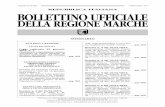 REPUBBLICA ITALIANA BOLLETTINO UFFICIALE DELLA REGIONE …213.26.167.158/bur/PDF/13/N6_31_01_2013.pdf · Provincia di Pesaro e Urbino Determinazione n. 3155 del 28/12/2012 - POR Marche