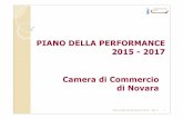 01 2 Piano performance Novara 2015images.no.camcom.gov.it/f/Trasparenza/Ufficio... · Regione Piemonte n. 65 del 29.04.2014, l’Ente avrebbe dovuto approvare il Piano pluriennale