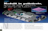 Vittorio Pesce Modelli in polistirolo, ecco da dove nascono gli stampi da fusioni · 2016. 9. 1. · per fonderia per la realizzazione di stampi di piccole e grandi dimensioni, per