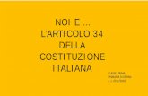 NOI E … L’ARTICOLO 34 DELLA COSTITUZIONE ITALIANA · 2018. 6. 12. · COSTITUZIONE ITALIANA CLASSE PRIMA ... APRE AL MONDO E… SCCOL.A . Scoo o g.mpE q . voeoèl * O LA .gcv