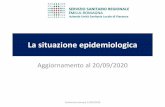 La situazione epidemiologica€¦ · PowerPoint Presentation Author: Corsalini Eleonora Created Date: 9/23/2020 11:21:24 AM ...