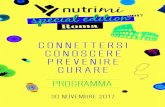 171109-Programma NutriMI NOMI · 10.30 –11.00 Presentazione d’apertura Nutrimi Roma 2017 Nutrizione e salute pubblica: un rapporto complesso e in evoluzione Giovanna Caccavelli,