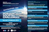 Margot BEZZI HORIZON 2020 SOCIETAL - unito.it · horizon 2020 work programme 2018 - 2020 sfide della societÀ - l'europa in un mondo che cambia - societÀ inclusive, innovative e