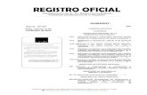 SUMARIO - gob.ec · Ernesto Grijalva Haro, Viceministro de Hidrocarburos ..... 10. Documento con posibles errores digitalizado de la publicación original. Favor verificar con imagen.