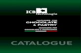 caTaoe - ICB Tecnologie · 2020. 5. 26. · ICB Tecnologie srl se especializa en la producción de máquinas para pastelería y máquinas para chocolate. ... CHOCOTEMPER TOP y CHOCOTEMPER