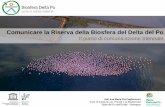 Comunicare la Riserva della Biosfera del Delta del Po€¦ · Ente Gestione per i Parchi e la Biodiversità Delta del Po dell’Emilia - Romagna U so del b rand della Riserva di Biosfera