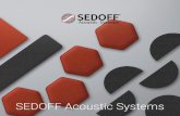 SEDOFF Acoustic Systems - talin.comI pannelli fonoassorbenti AS Basic rispondono al bisogno di comfort con soluzioni economiche e immediate al problema del riverbero acustico. Il tessuto