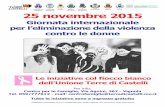 Castelnuovo Castelvetro Guiglia Spilamberto Vignola Zocca ... Bianco.pdf · 25 novembre 2015 Giornata internazionale per l’eliminazione della violenza ... Centro Giovani di Guiglia,