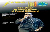 Don Omar 18 nominations ai Premi Billboard · 2015. 7. 26. · Anno X numero 4 Mensile di spettacolo e cultura latina aprile 2013 Selezioni discografiche Recensioni musicali News