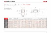 Teste a snodo SerieGIHNRK - Petean · 4 Teste a snodo SerieGIHR (per cilindri idraulici) ISO 12240-4 Accoppiamento: Acciaio/Acciaio Serie GIHR-K..DO dd3d4B C1 h1 dk d1 d2 ° 13 14