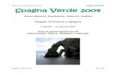 Spagna Verde 2004 - magellano ·  spagna verde 2004 Prefazione. Dopo che negli ultimi anni ci siamo dedicati alla scoperta dell’Europa del centro nord, per