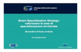 Smart Specialisation Strategy: valorizzare le aree di ...focus.formez.it/sites/all/files/smart_specialisation_strategy.pdf · Il Progetto S3 «Supporto alla definizione delle politiche
