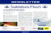 Saldatura Flash · 2017. 9. 25. · Inspector - IWI 15/11/2017 Brescia a settimane alterne International Welding Engineer/Technologist 22/11/2017 Verona 3 giorni a settimana a settimane