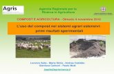 L’uso del compost nei sistemi agrari estensivisardegnaagricoltura.it/documenti/14_43_20161125141505.pdf · COMPOST 0 0.7 11.9 b COMPOST 1 0.6 ns 12.4 a COMPOST 2 0.7 11.7 b MIN