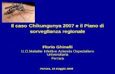 Il caso Chikungunya 2007 e il Piano di sorveglianza regionale · Chikungunya • In India, tra febbraio e ottobre 2006, l’epidemia di chikungunya ha coinvolto 8 stati o province: