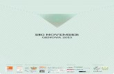 BIG NOVEMBER - OA.GE · 2020. 6. 22. · Genova dal 1992 al 2015 nell’ambito di BATIMAT Innovation pour le batiment et l’architecture , Salone del costruire a Parigi (2-6 Novembre