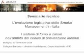 Presentazione di PowerPointi sistemi di fumo e calore nell’ambito del codice di prevenzione incendi 11 …. dal 2 aprile 2017, facoltà di impiego del codice – V.6 autorimesse