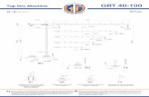 Top Gru Machine GRT 40-100 - CraneNetwork.com€¦ · Per il corretto utilizzo della gru e per la consultazione di qualsiasi dato tecnico, si rimanda al manuale d’uso e manutenzione