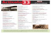ART 33 n1-2 2014 con copertina - Edizioni Conoscenza · questo il testo comunicato ufficiale del 30 agosto 2013 con il quale il Pre - sidente della repubblica Giorgio napo - litano
