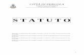 Statuto vigente aggiornato con delibera 44 2015Medaglia d’oro al Risorgimento Provincia di Pesaro e Urbino 1 S T A T U T O Approvato con deliberazione del Consiglio Comunale n. 132