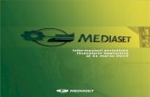 Gruppo Mediaset - Informazioni Periodiche Finanziarie ...plit/Gruppo Mediaset... · 2 GRUPPO MEDIASET: DATI DI SINTESI mio ¦ % eagÑ % Ricavi consolidati netti (*) 718,2 839,2 Italia