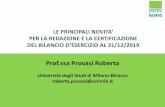 Prof.ssa Provasi Roberta · L’art. 1 c. 693-694 della Legge L. 160/2019 ( Legge di Bilancio 2020) ripropone e agevolazioni fiscali introdotte e disciplinate dagli art. 5 e 7 della