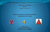 Storia ed evoluzione della normativa di radioprotezione in Italia...2 Storia ed evoluzione delle conoscenze scientifiche, della normativa e delle misure di prevenzione in radioprotezione