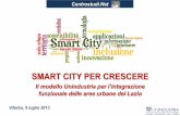 SMART CITY PER CRESCERE - UNINDUSTRIA · 2013. 7. 11. · con effetti non solo per il territorio d’interesse, ma anche a livello nazionale. L’obiettivo di Unindustria è inserirsi