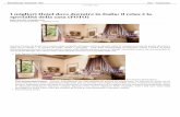 I migliori Hotel dove dormire in Italia: il relax è la ... · Cervo Hotel - Sardegna: Albergo simbolo della Costa Smeralda come il Romazzino e il Cala di Volpe, il cinque stelle
