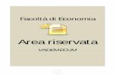 Facoltà di Economia - Roma Tre Universityhost.uniroma3.it/facolta/economia/db/materiali/... · Nel quadro di una generale ristrutturazione del sito della Facoltà di Economia iniziata