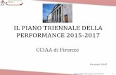 IL PIANO TRIENNALE DELLA PERFORMANCE 2015-2017 · Piano della Performance 2015-2017 5 2. La CCIAA di Firenze: sintesi delle informazioni di interesse per gli Stakeholder Ai sensi