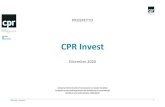 CPR Invest - Fundstore · CPR Invest – Prospetto 2 CPR Invest (la “Società”) è stata registrata ai sensi della Parte I della Legge lussemburghese del 17 dicembre 2010 e successive