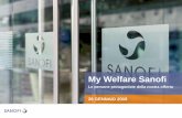 My Welfare Sanofi - Este€¦ · Mensa Assistenza fiscale Dono di Natale Prestiti aziendali Contributo per l’utilizzo di mezzi pubblici Farmacia qui per te Frontline Combo Card