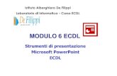 LEZIONE ECDL Modulo 6 - melfiweb · 2011. 2. 23. · 3. Presentazioni, per scegliere tra vari tipi di presentazioni predefinite nell’argomento, stile ed opzioni inclusi suggerimenti