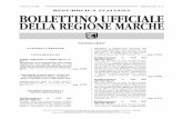 REPUBBLICA ITALIANA BOLLETTINO UFFIC IALE DELLA REGIONE …213.26.167.158/bur/PDF/2017/N75_13_07_2017.pdf · 2017. 7. 13. · ANCONA 13•7•2017 ANNO XLVIII • N. 75 SOMMARIO Il
