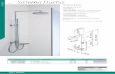 Sistema Ducha - Samo, l'esperienza italiana della doccia · 2018. 1. 22. · YA2017.100CRO con mezclador termostático 85-128 20 Segmento Tiempos Segmento A plazo de fabricacion en