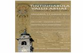 TINTINNABULA VALLIS ARSIAE · 2011. 7. 12. · VALLARSA, 15 LUGLIO 2011 ore 11.00 campane a festa Rinnovo dell’atto di consacrazione della Comunità di Vallarsa ai Sacratissimi
