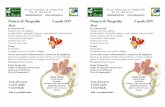 Pranzo di Pasquetta 2 aprile 2018 Pranzo di Pasquetta 2 ... · Dolce Pasquetta Caffè & Digestivo della casa Acqua microfiltrata Vini di Lombardia MENU BIMBO ( fino ai 10 anni ) Antipasto