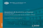 Questioni di Economia e Finanza - Banca D'Italia · in Banca d’Italia sul tema dell’internazionalizzazione del nostro sistema produttivo. L’internazionalizzazione è vista non