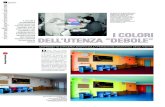 24 ProgettoColore ricerca&sperimentazione · Come il-lustra Raffaella Fagnoni, «La prima fase di lavoro riguarda l’indagine teo- ... gliere il colore nella maniera più consapevole