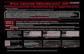 Per utenti Windows XP - download.brother.comdownload.brother.com/welcome/doc000218/IT_QSG_XP_0.pdf · Windows® XP limita la risoluzione di scansione ad un massimo di 600 dpi e le
