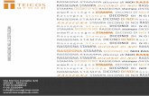 Teicos group - RASSEGNA STAMPA dicono di DICONO DI NOINOI … · 2019. 11. 21. · INNOVAZIONE NELLE COSTRUZIONI INNOVAZIONE NELLE COSTRUZIONI Via Enrico Caviglia 3/A 20139 - Milano