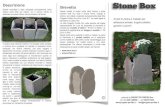 Descrizione Brevetto Stone Box - Progetto Porfido Snc · realizzati da PROGETTO PORFIDO Snc tel e fax 0461 689202 ---- cell 328 9713345 ---info@progetto-porfido.it Brevetto Stone