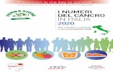 I NUMERI DEL CANCRO IN ITALIA 2020 · PDF file 1 day ago · Italia dal Global Burden of Disease Study 2016 al numero di decessi osservati in Italia nel 2016. I decessi per tumore