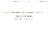 RE Registro Elettronico SISSIWEB - Nuovo Registro Completo Il Registro Completo adesso £¨ unificato