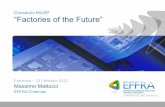 Consorzio MUSP “Factories of the Future” - FoF_Mattucci.pdf · R&D condivise e mobilita gli investimenti “privati” nei programmi di ricerca EU • assicura la rilevanza delle