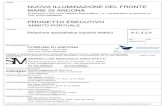 PROGETTO WATER FRONT - Comune di Ancona€¦ · Normative di riferimento/ dati di progetto La normativa di riferimento per il progetto è la norma UNI 11248/2007 che classifica le