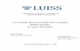 La tutela del marchio nel campo della moda: il caso Hermèstesi.luiss.it/23096/1/196271_LA STELLA_MARIA TERESA_TESI.pdf · Per quanto riguarda l’Europa e l’Occidente in generale,