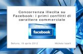 New Concorrenza illecita su Facebook: i primi conflitti di carattere … · 2012. 4. 21. · network ed in particolare Facebook realizza non solo la propria personalità, ma svolge
