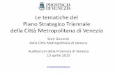 Le tematiche del Piano Strategico Triennale della Città … · 2015. 4. 16. · • c11 - Pianificazione e vincoli 1.1.2 - il quadro conoscitivo dei P.A.T. approvati (database 2011